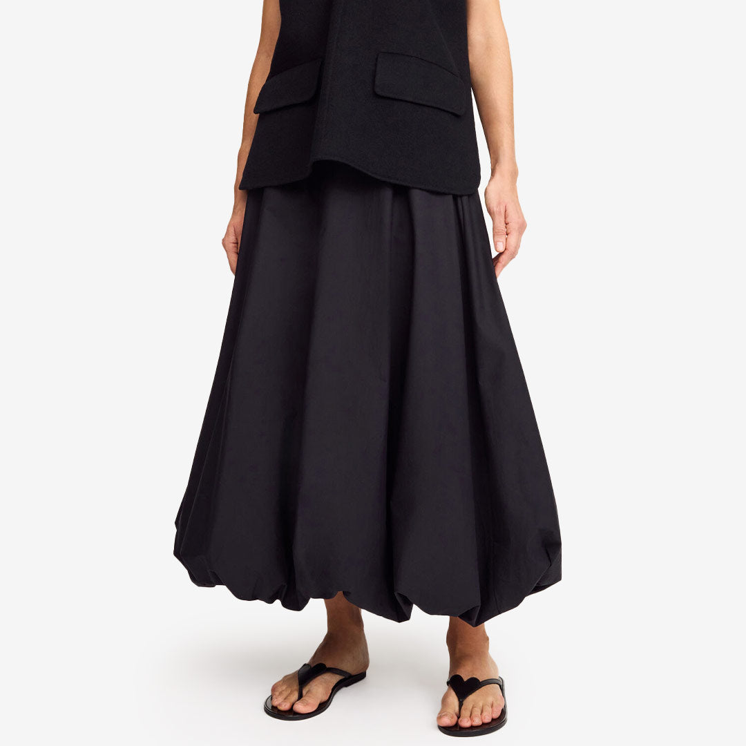 By Malene Birger Aubrey kjol black ballongkjol dam