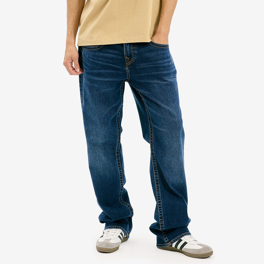 True Religion Ricky jeans i Damon Dark Wash med raka ben