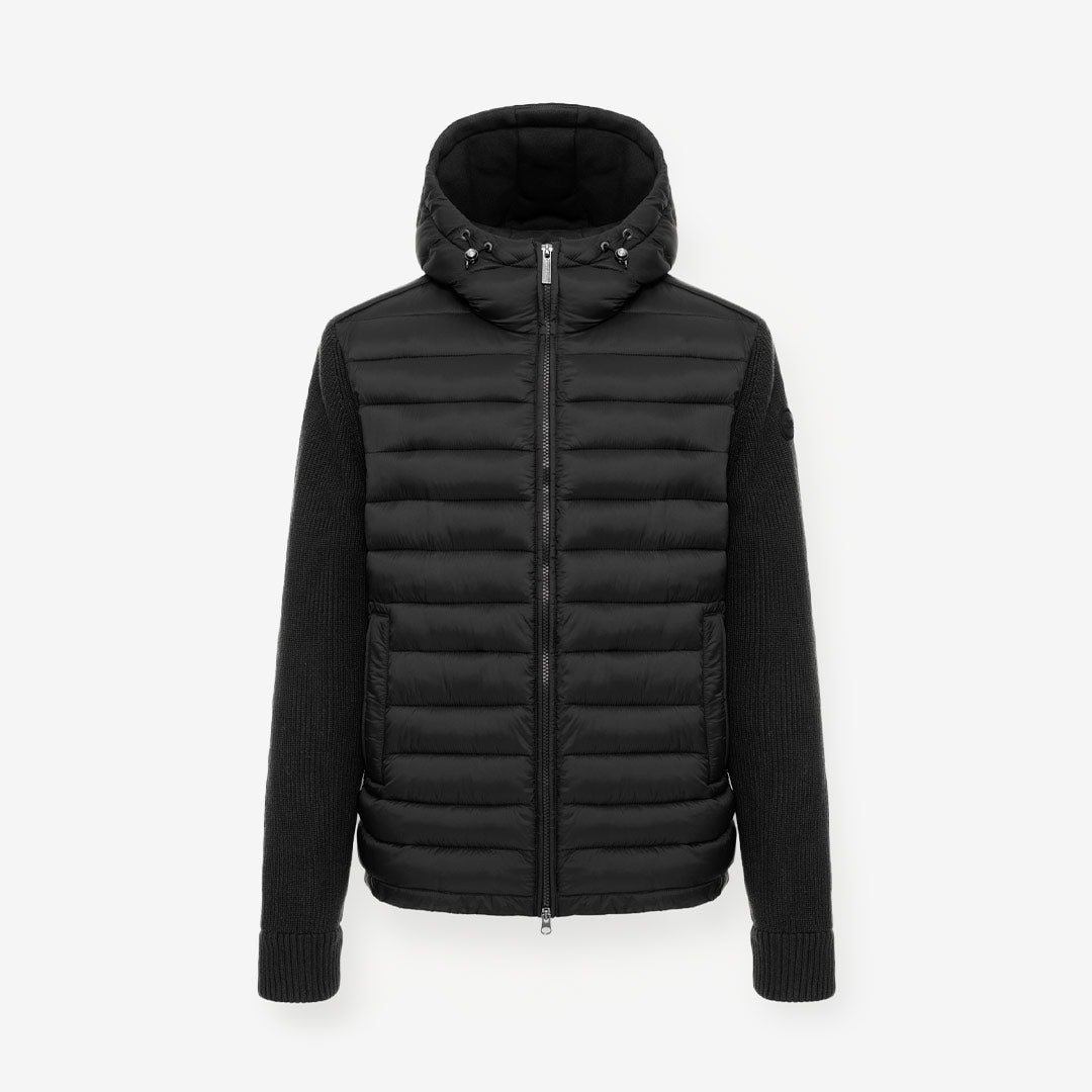 Colmar Hybrid Hoodie Jacket herr Black svart hybridjacka 110000128ZX