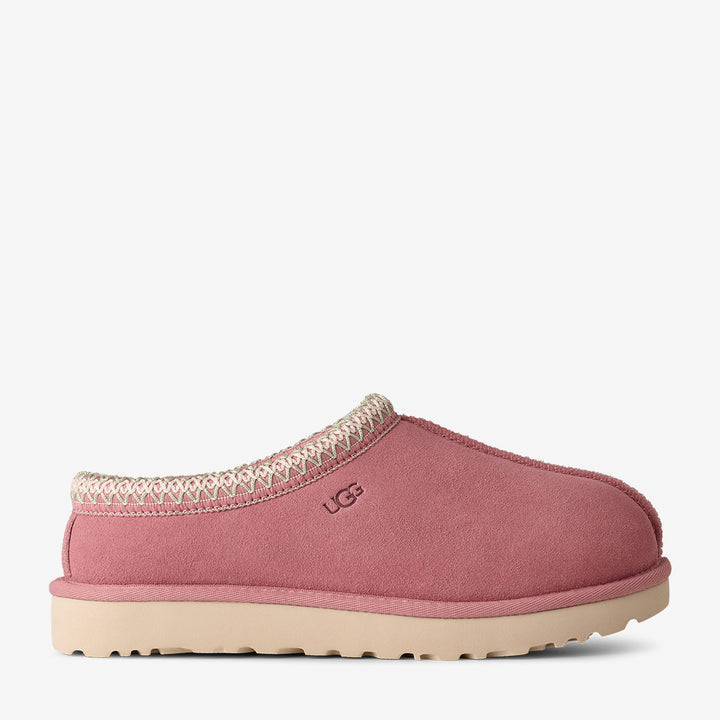 UGG Tasman II slip-on sko för dam i färgen Horizon Pink med mjuk plysch och bekväm sula.