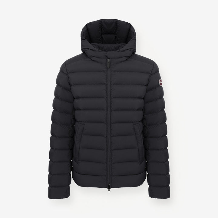 Colmar Quilted Down Jacket Hood herr Black svart dunjacka 12000053R4ZP