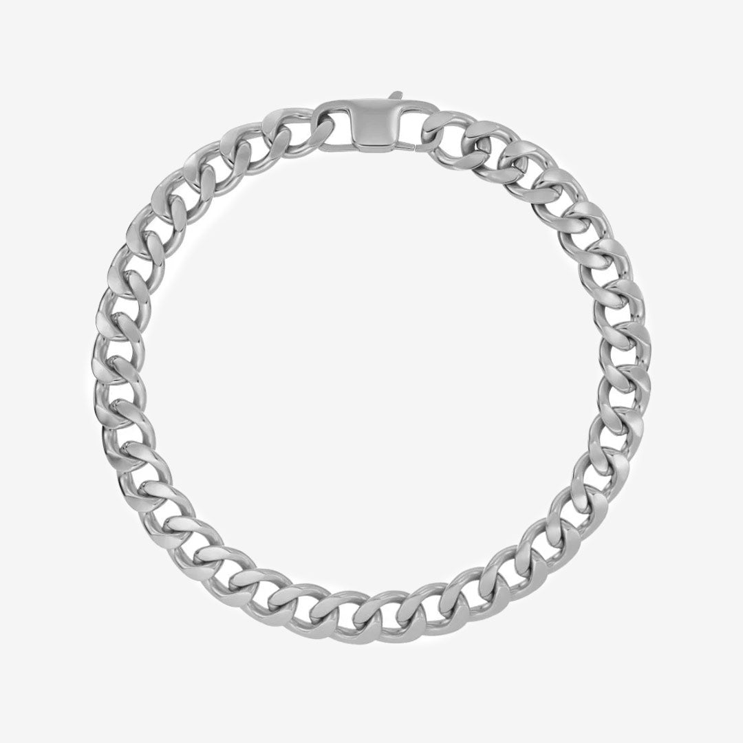 Edblad Clark chain bracelet silver pansarlänk armband i rostfritt stål