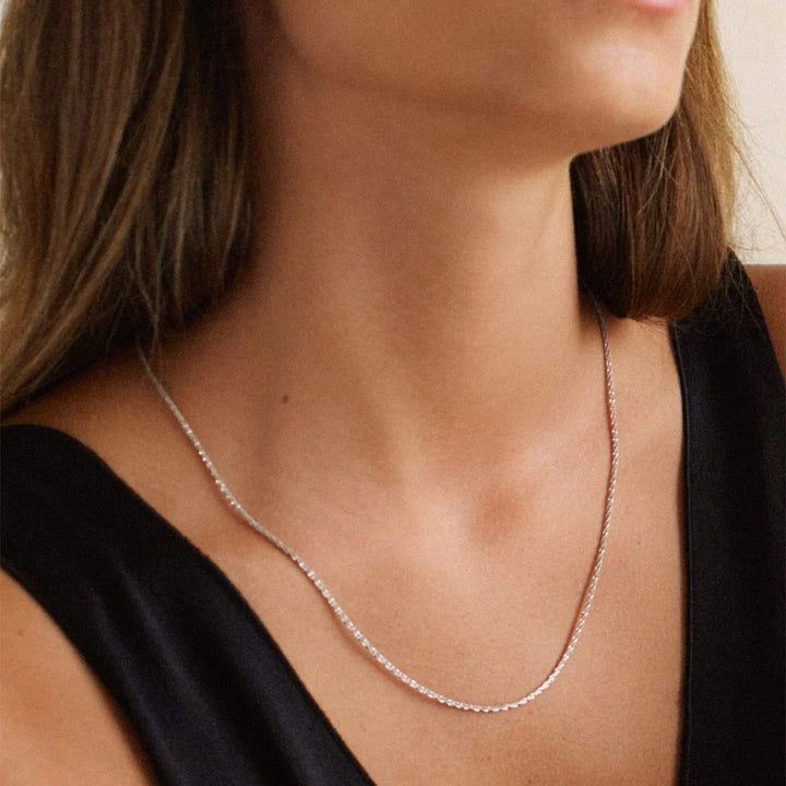 Dazzle Chain 50 cm Silver