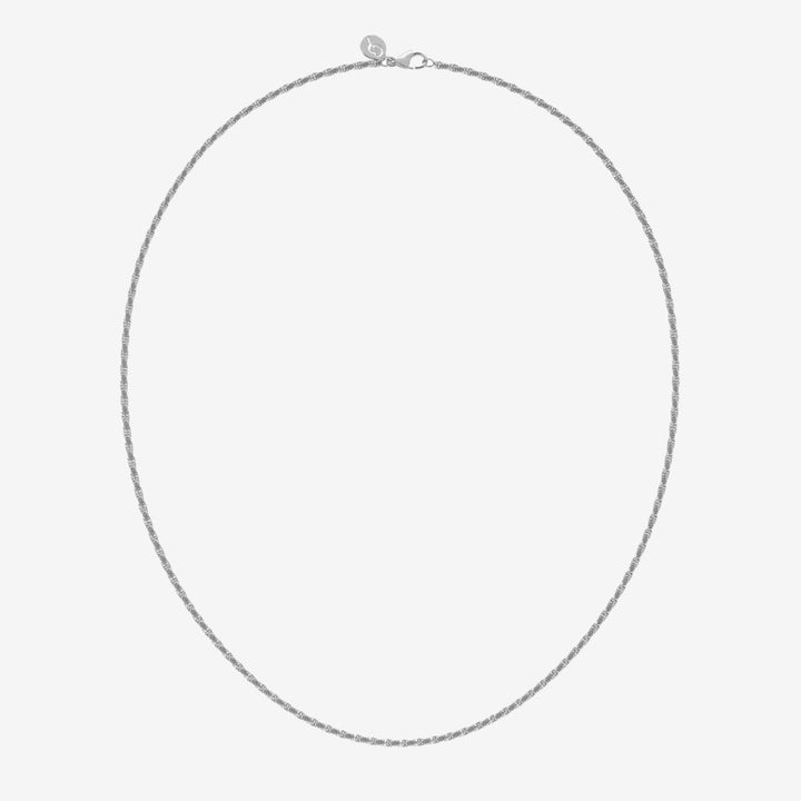 Dazzle Chain 50 cm Silver