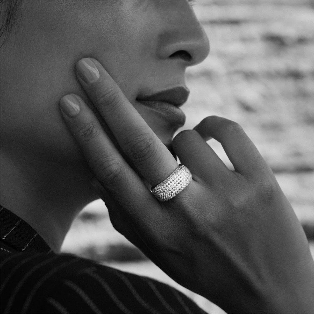 Luxe Ring Maxi Silver