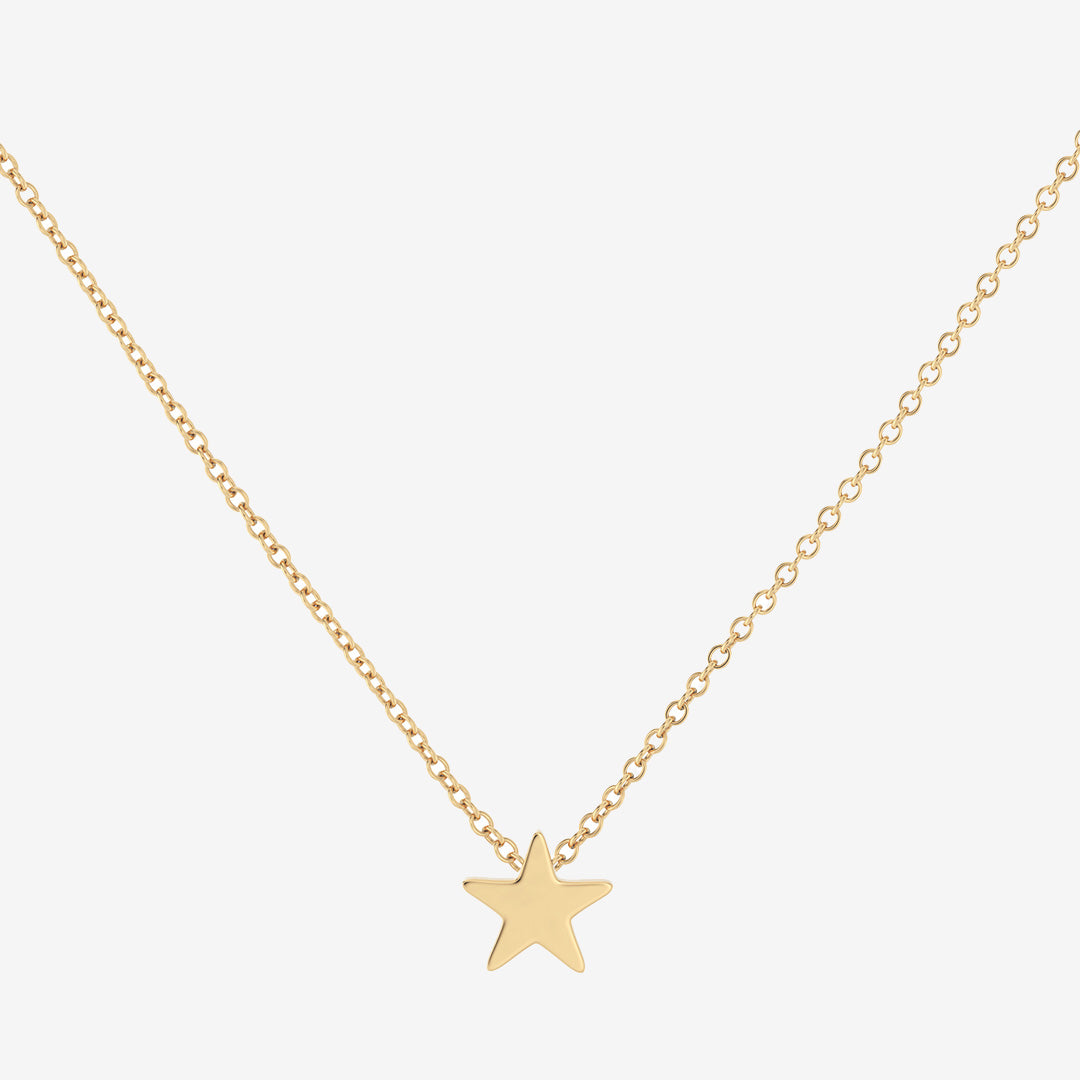 Edblad Sirius Necklace halsband i 14K guldplätering med liten stjärna
