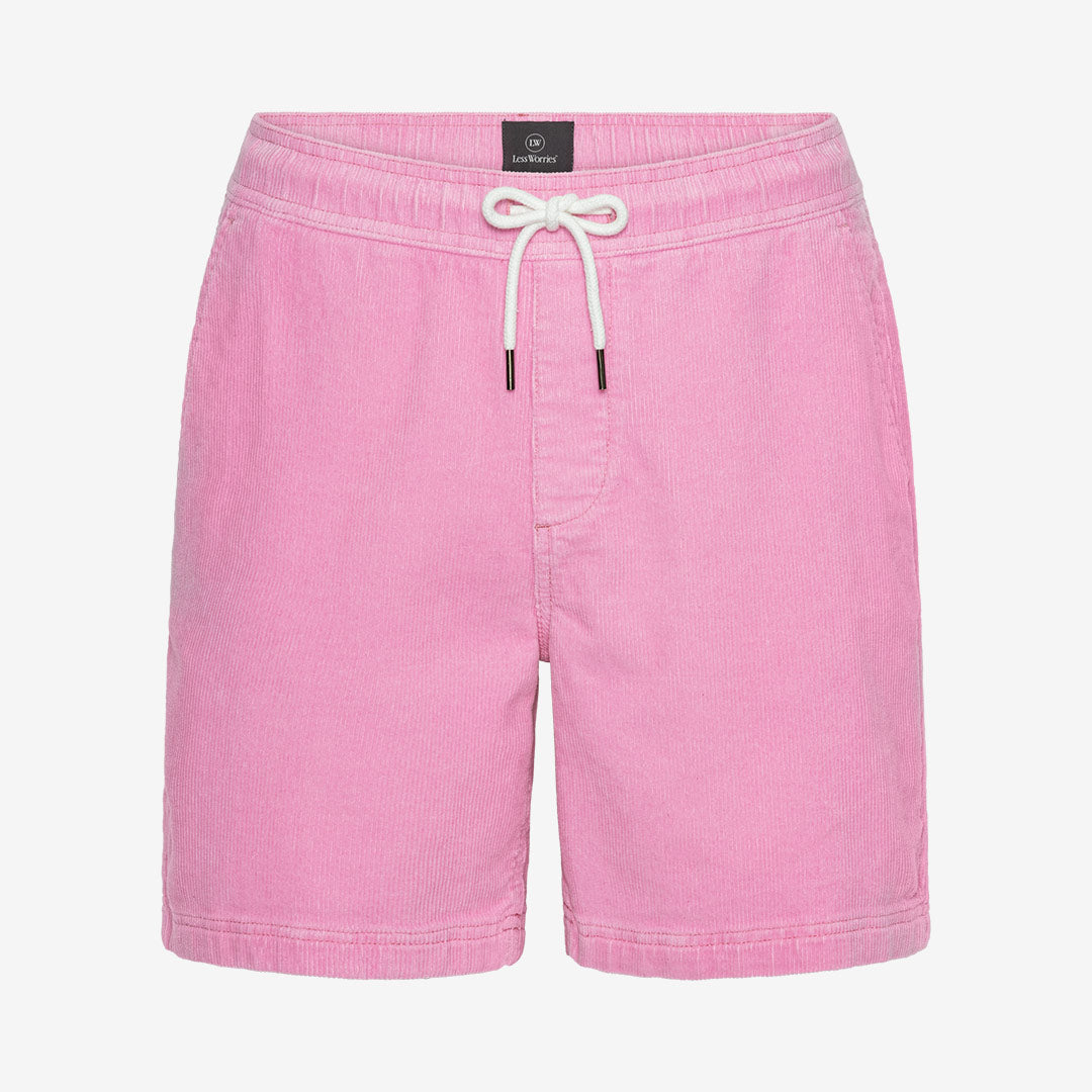 Less Worries Cord shorts herr i bomullsmanchester