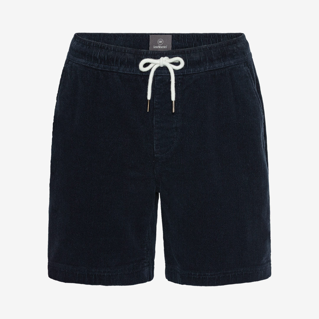 Less Worries Cord shorts herr i bomullsmanchester