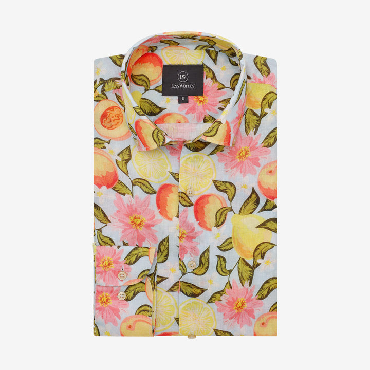Linen Shirt All Over Print
