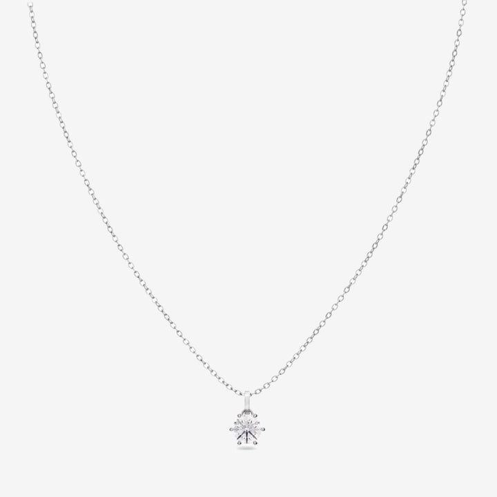 Crown Necklace Steel