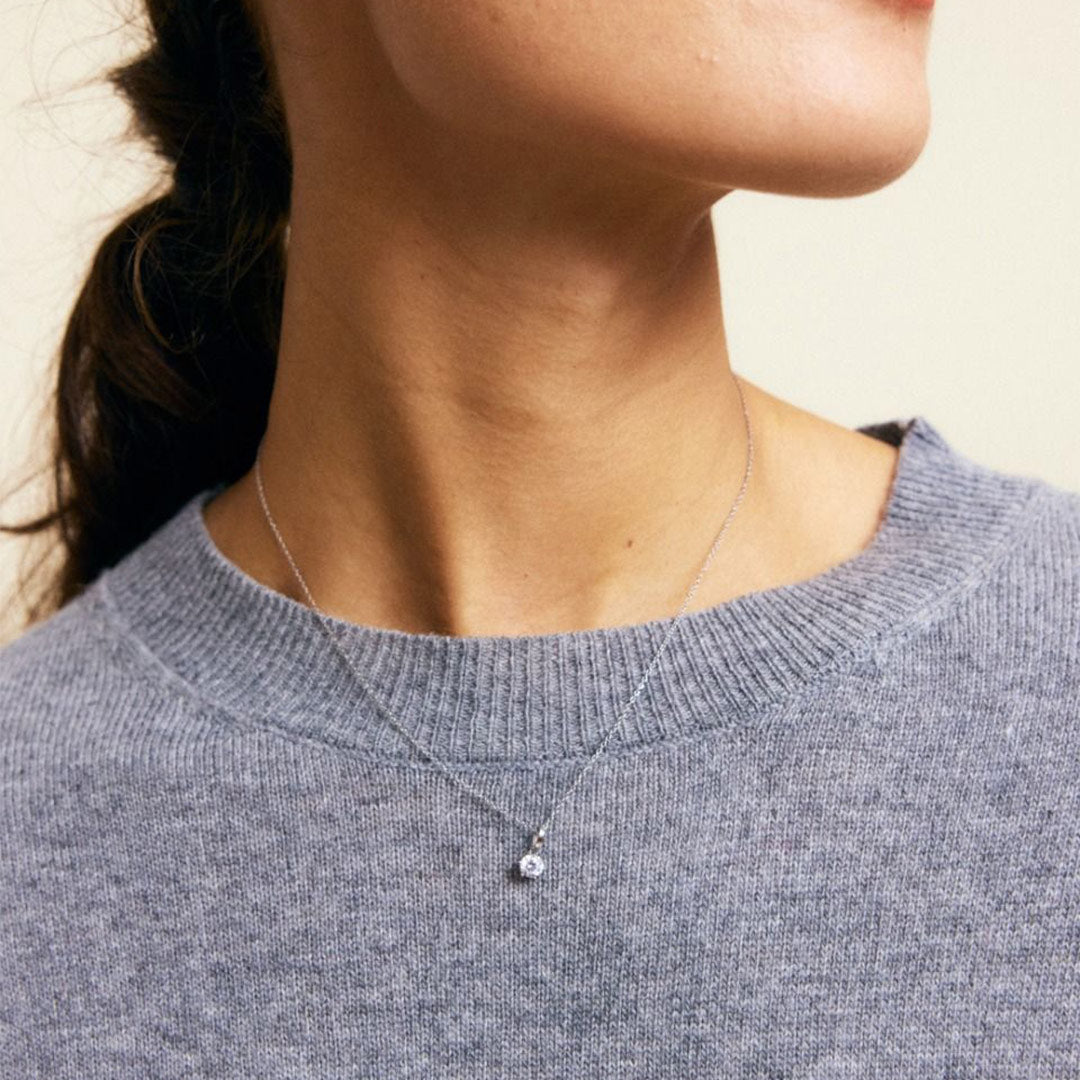 Crown Necklace Steel