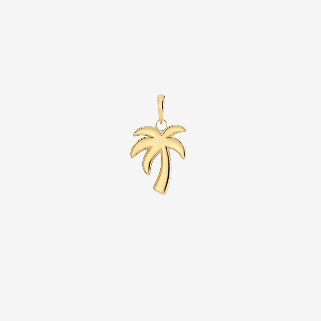 Palm Tree Charm Gold
