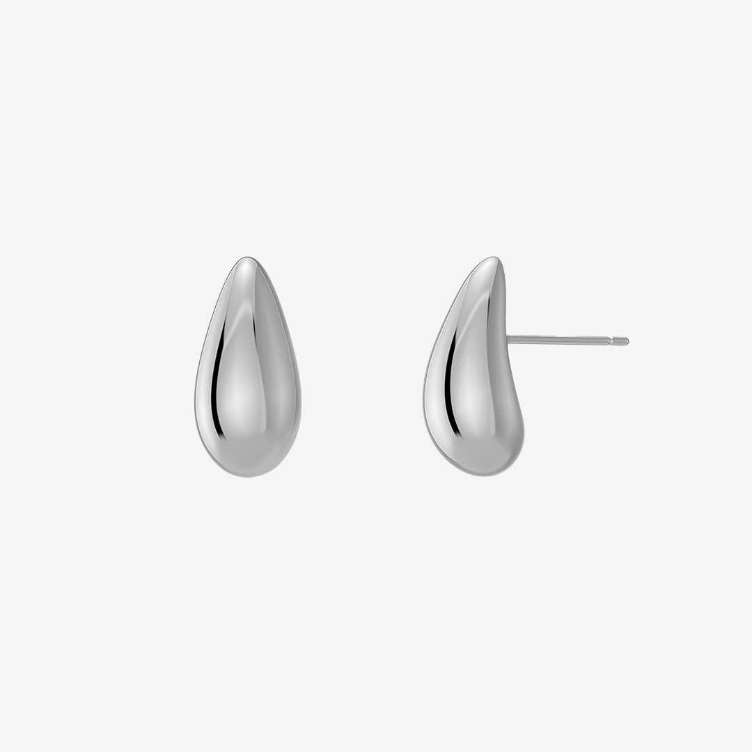 Harmony studs steel – droppformade studs i blankt rostfritt stål