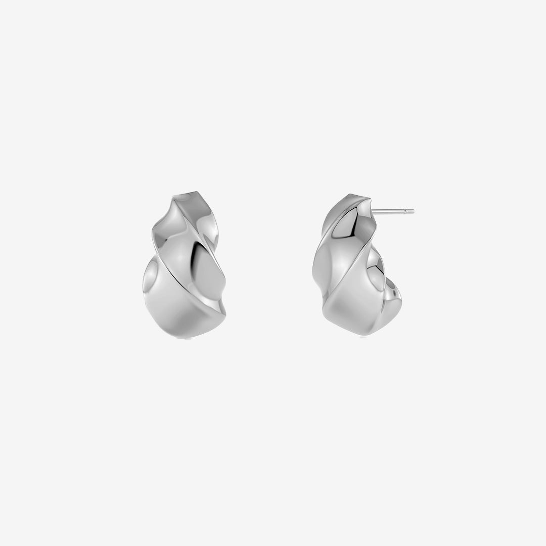 Helix studs steel – spiralformade studs i blankt rostfritt stål