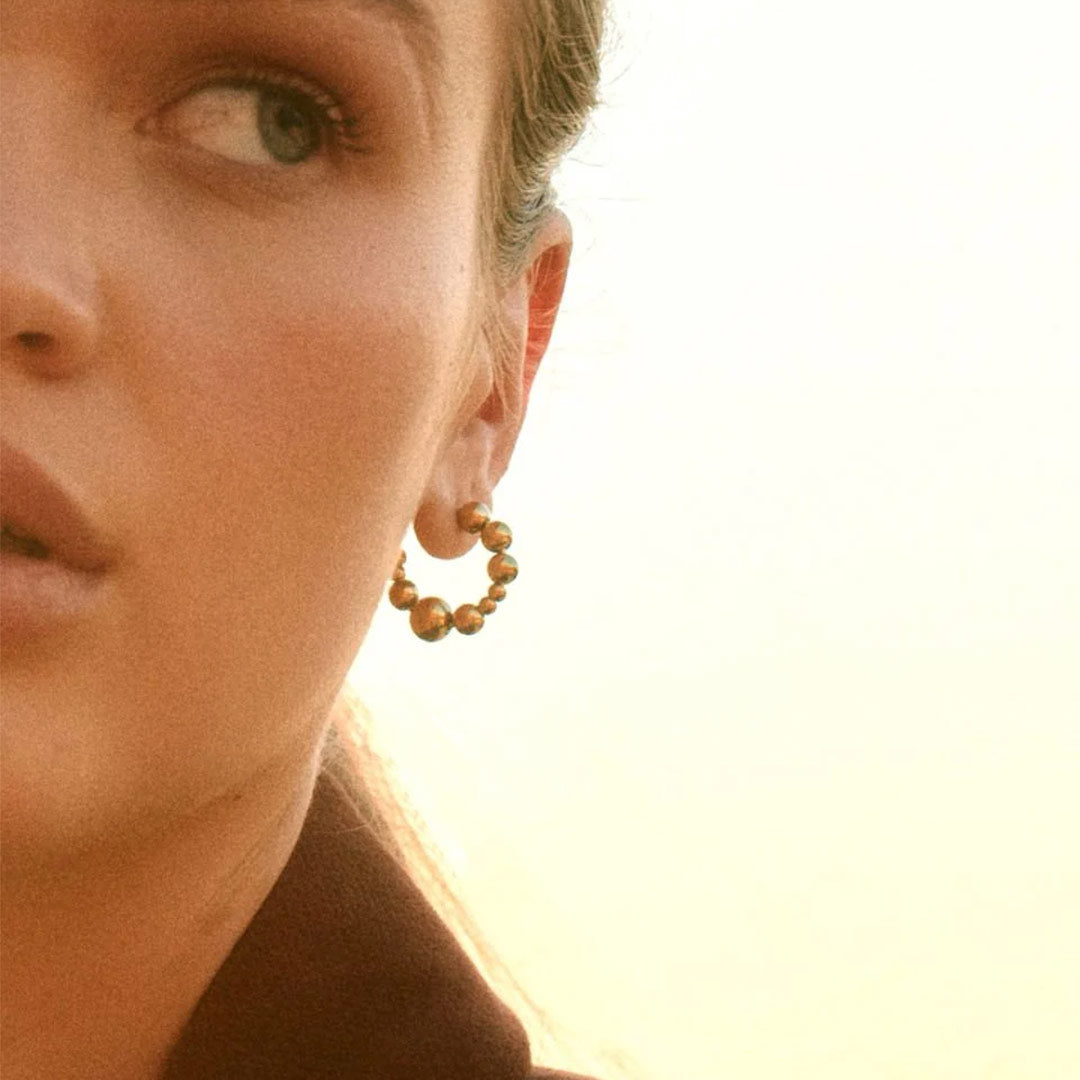 Sphere Earrings S Steel