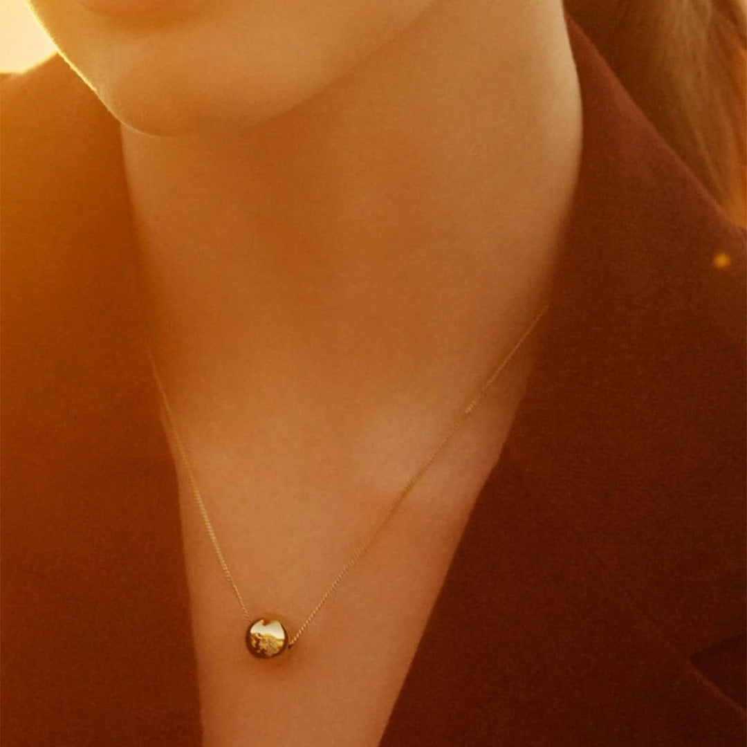 Sphere Necklace S Gold