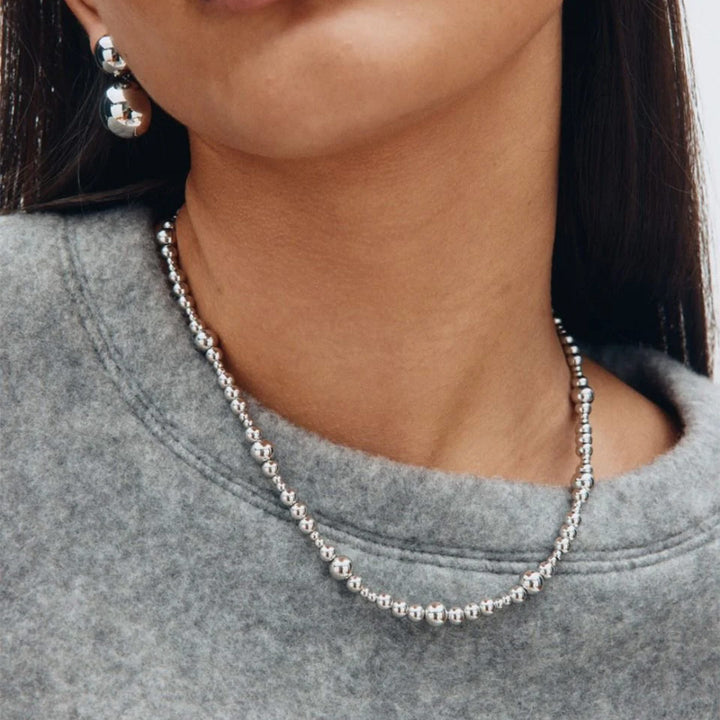 Sphere Necklace Multi Steel