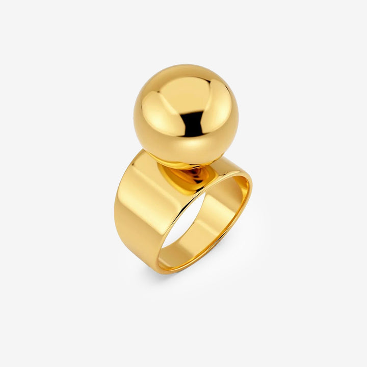 Sphere Ring Gold
