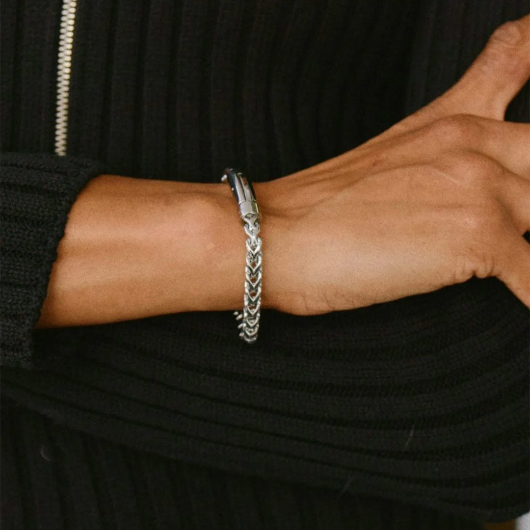Spiga Chain Bracelet Steel