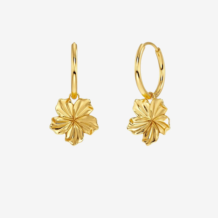 Jasmine Hoops Gold