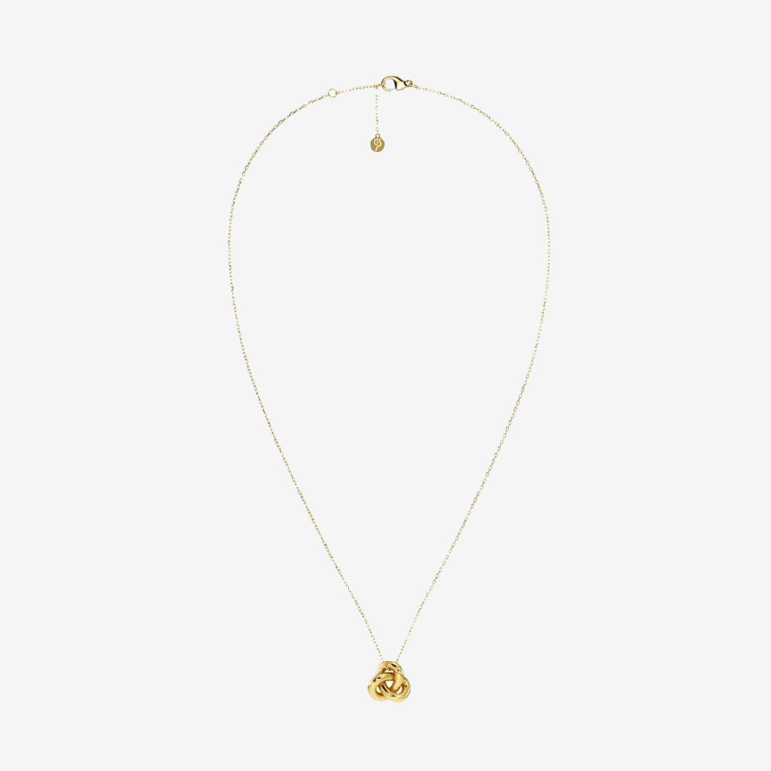 Edblad Infinity Knot Necklace S Gold – guldfärgat halsband med liten oändlighetsknut