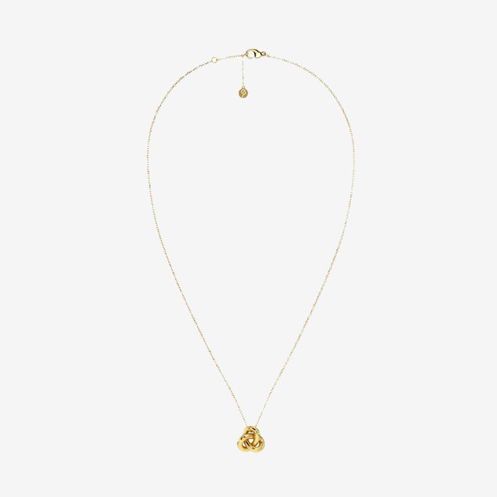 Edblad Infinity Knot Necklace S Gold – guldfärgat halsband med liten oändlighetsknut