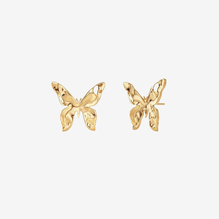 Butterfly Studs S Gold