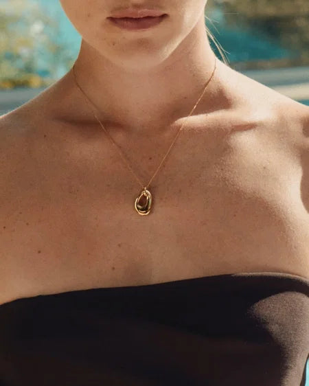 Azura Necklace S Gold