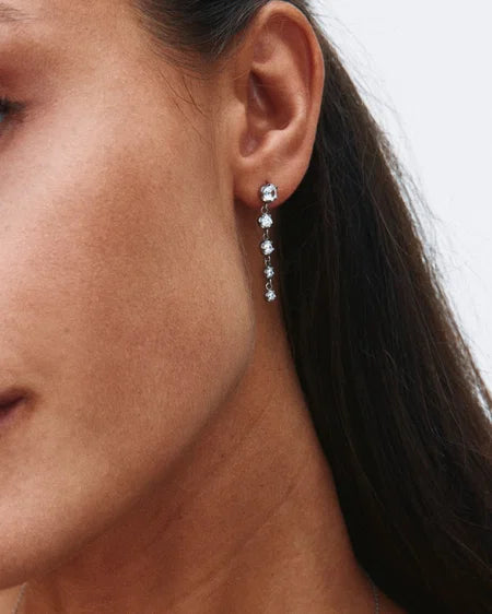 Teeny Earrings Steel