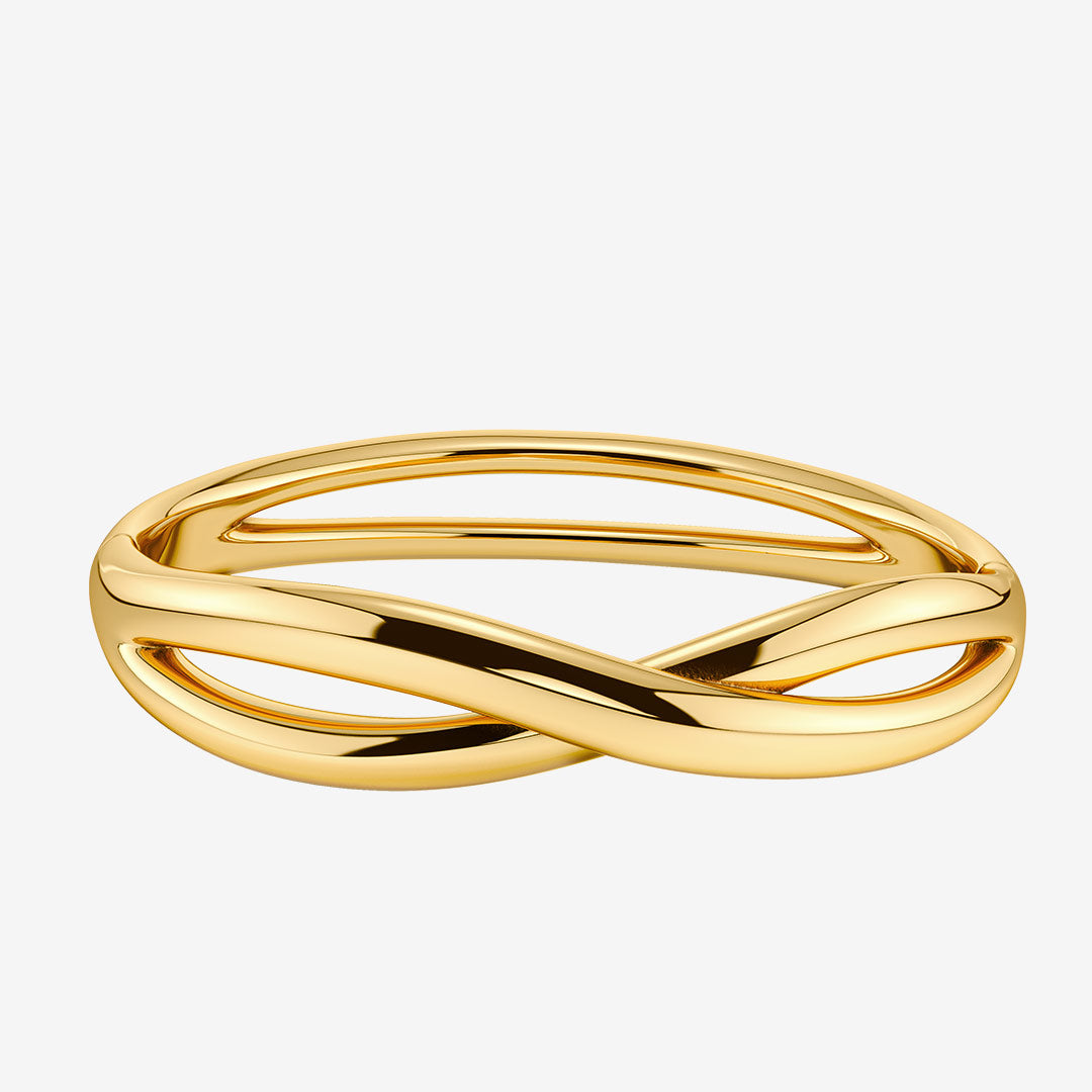 Edblad Nouveau Bangle Gold stelt guldpläterat armband 131922