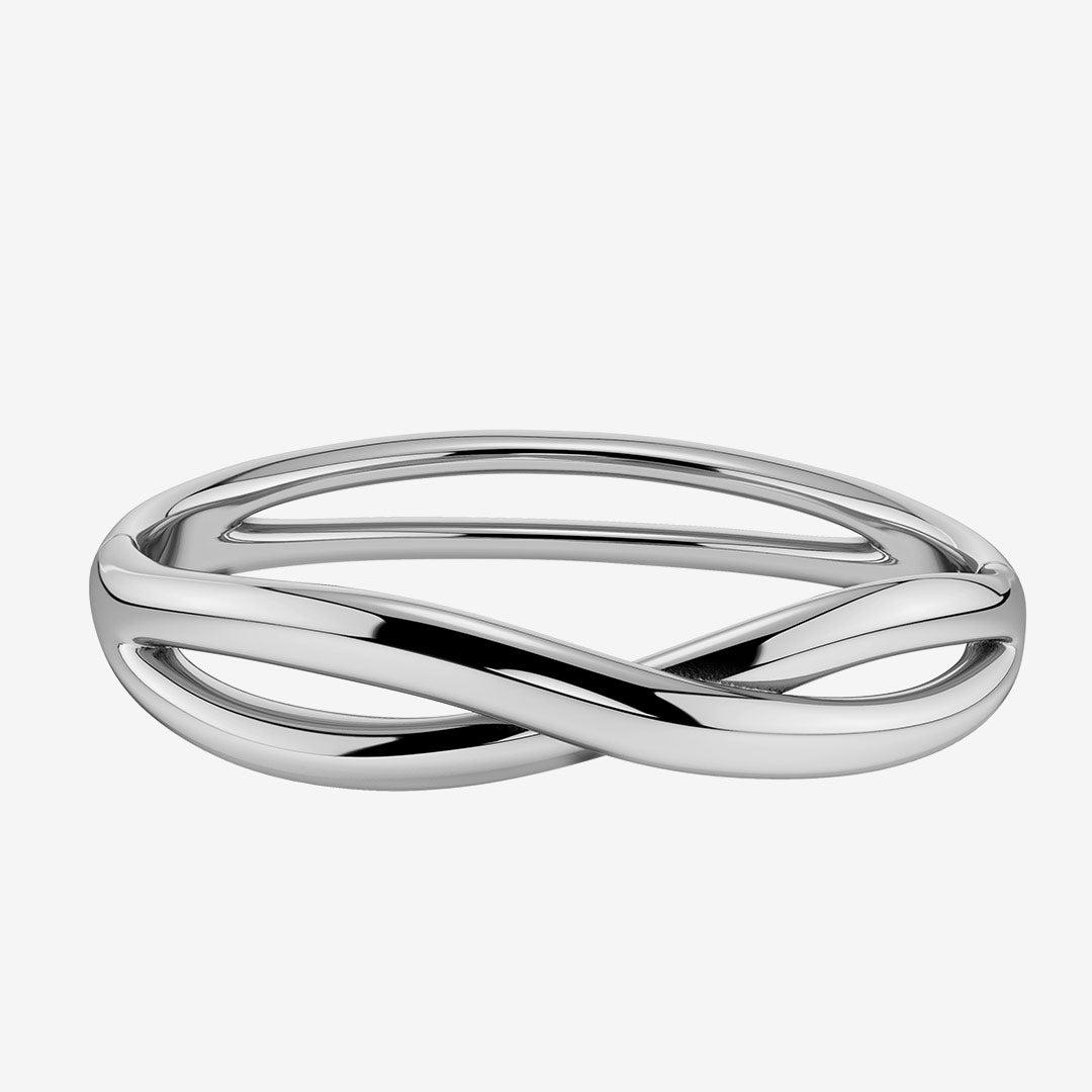 Nouveau Bangle Steel
