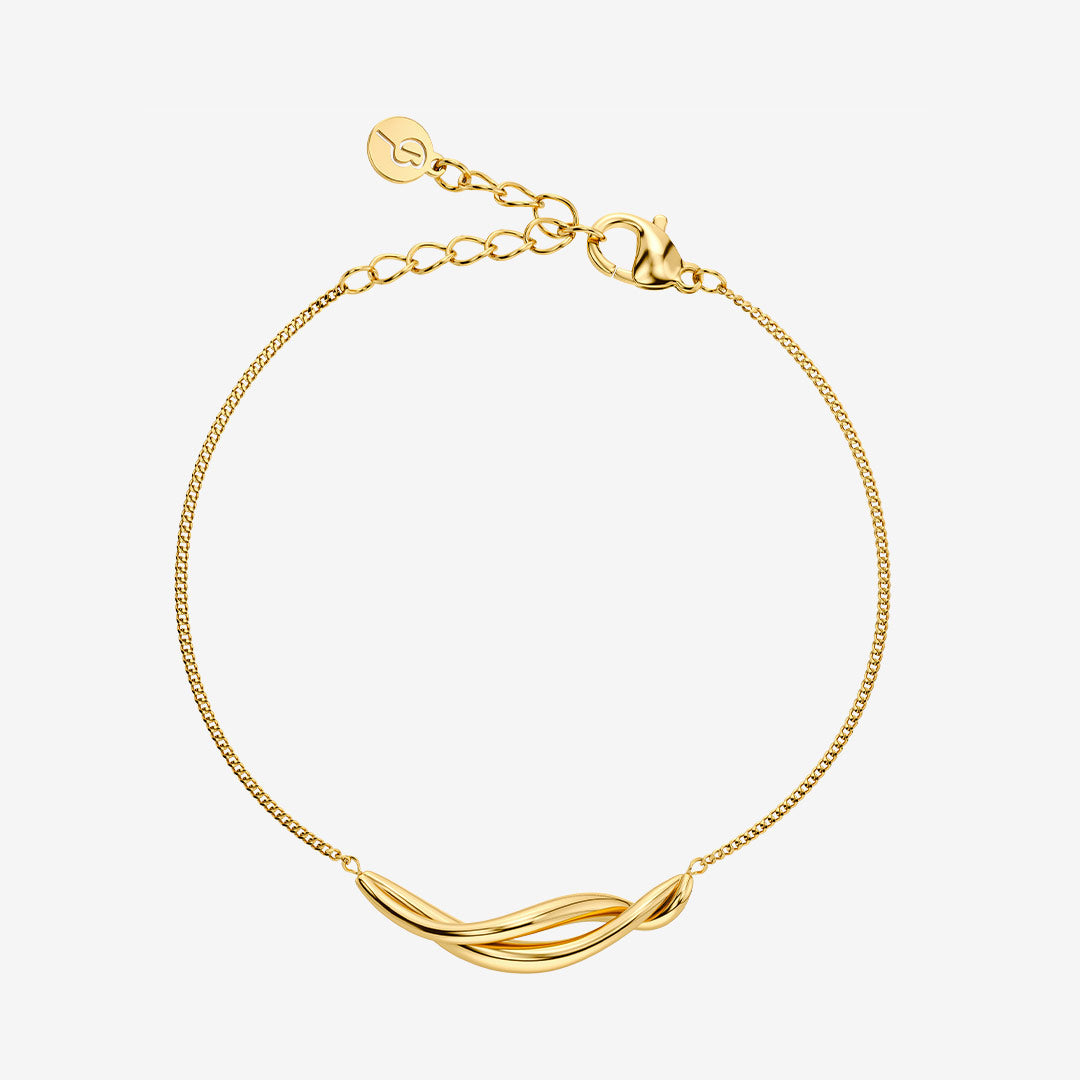 Edblad Nouveau Bracelet Gold guldpläterat kedjearmband 131924