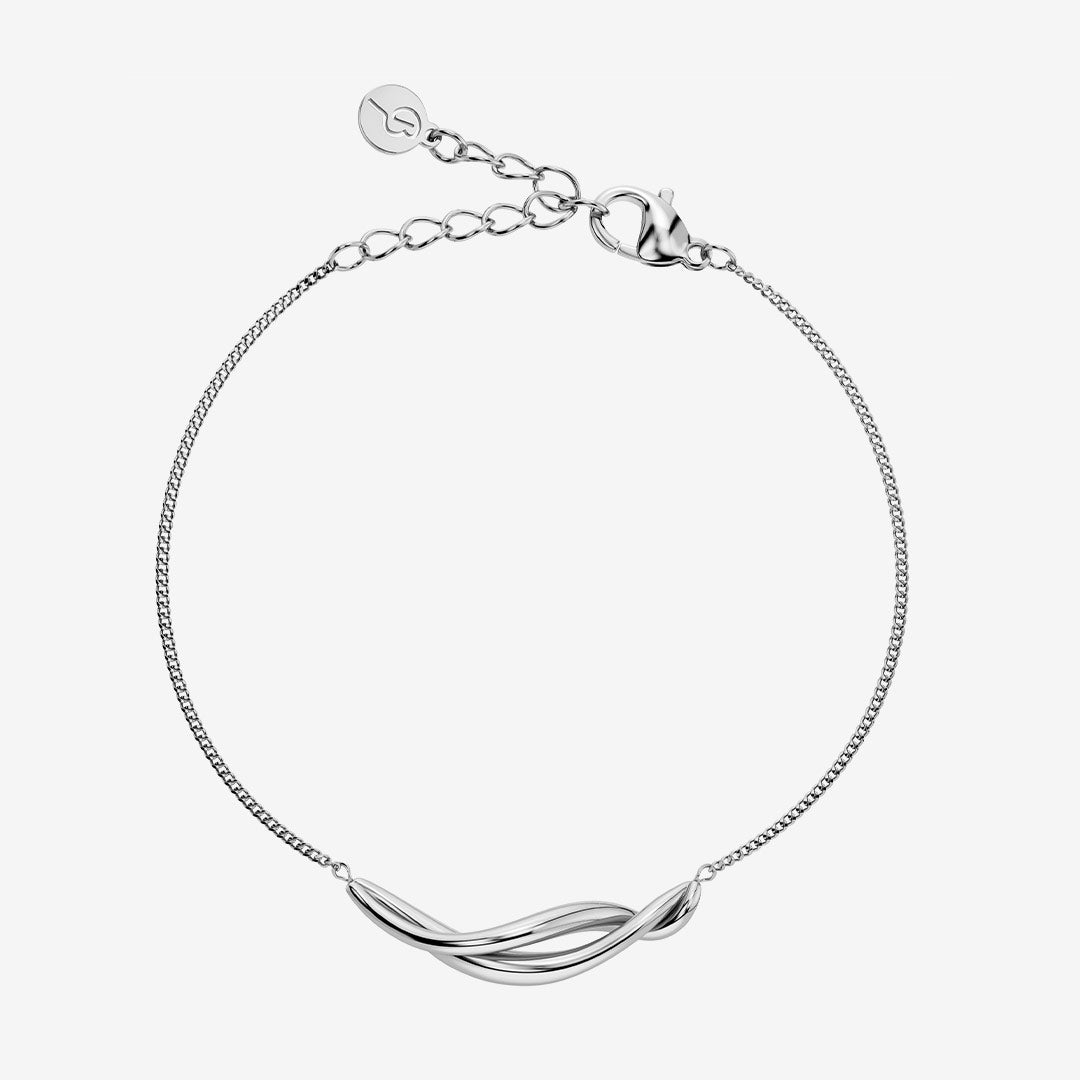 Edblad Nouveau Bracelet Steel silverfärgat kedjearmband 131925