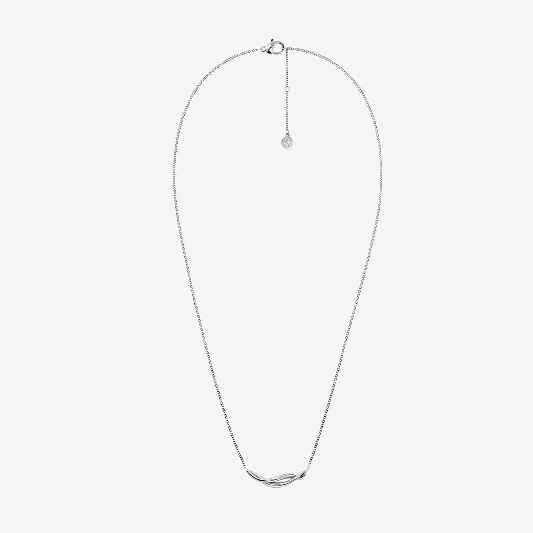 Edblad Nouveau Necklace S Steel silverfärgat halsband 131929