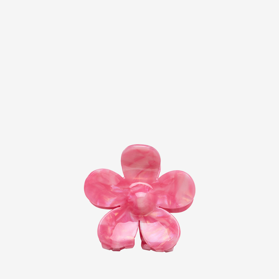 Annica Vallin Flower S hårklämma i rouge