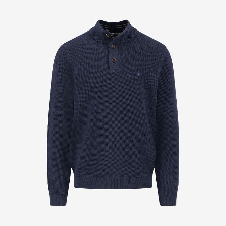 Buttoned Troyer, Cotton Wool*RWS