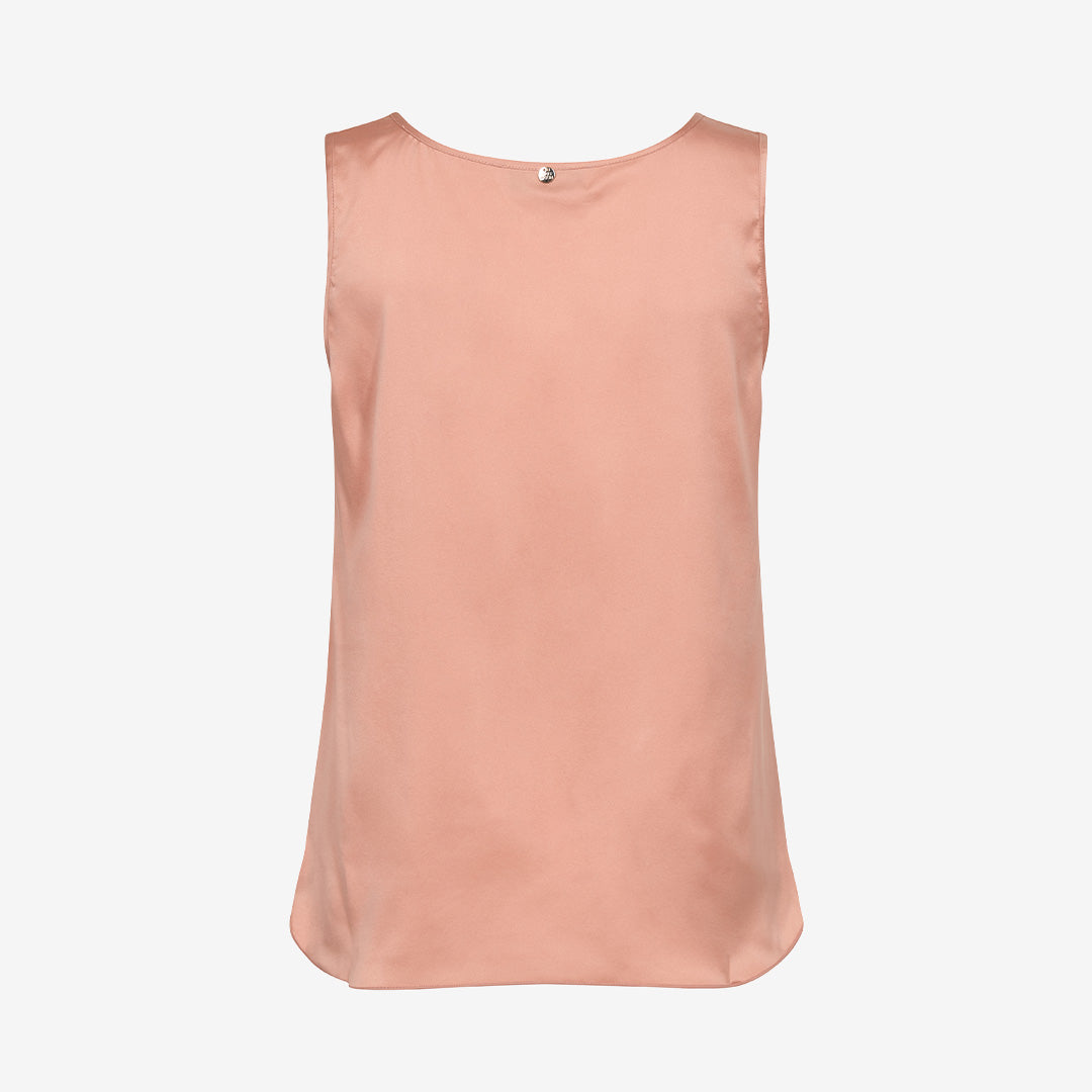 MMAstrid V-Neck Silk Tank Top