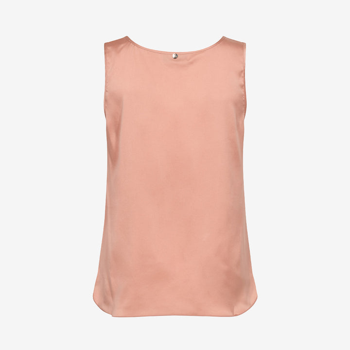 MMAstrid V-Neck Silk Tank Top