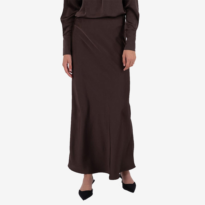 Vicky Heavy Sateen Skirt