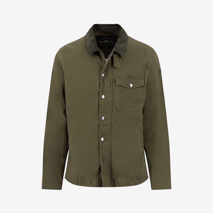 Twill Jacket i dark khaki från Fynch-Hatton
