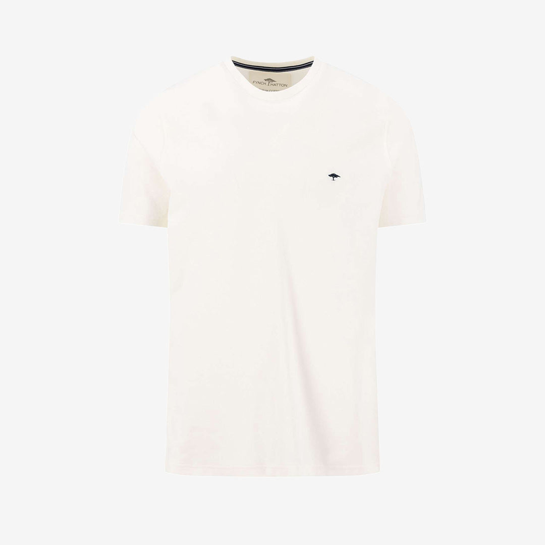 Fynch-Hatton Premium Cotton T-shirt offwhite