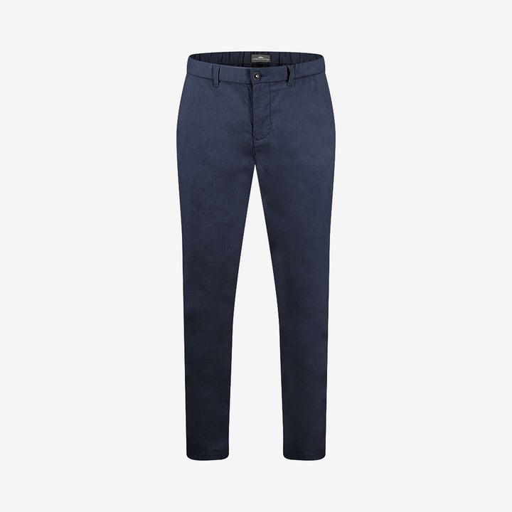 COLI Twotone Structure Chino i Dark Navy från Fynch-Hatton