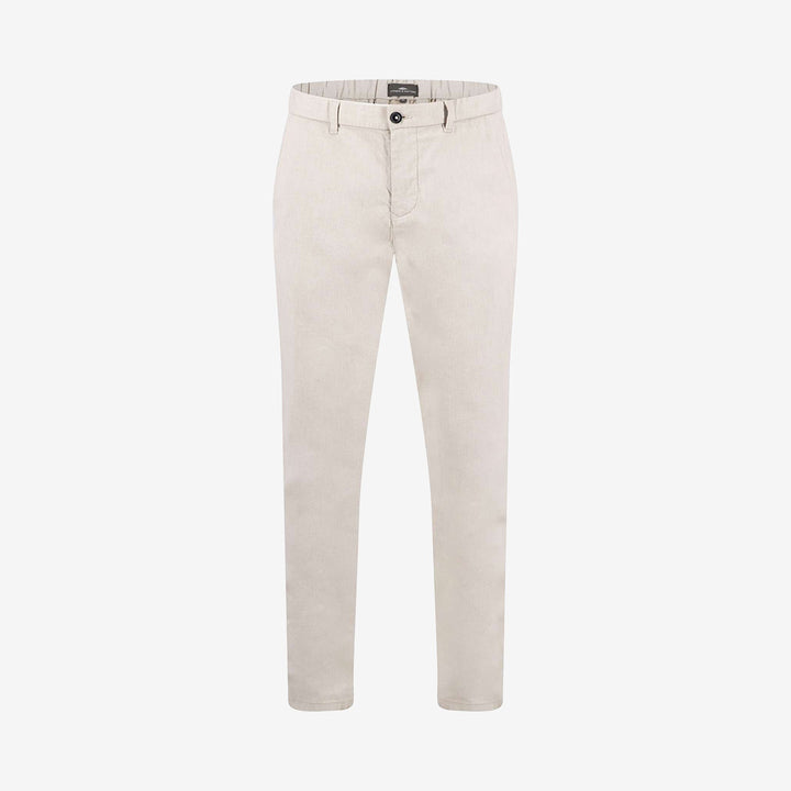 COLI Twotone Structure Chino i Stone från Fynch-Hatton