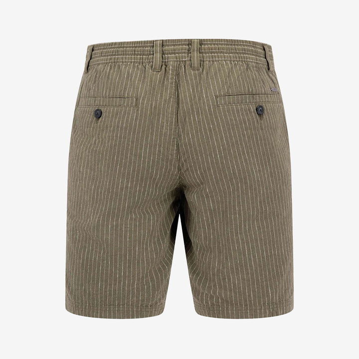 Bermuda Pinstripes  Co/leinen
