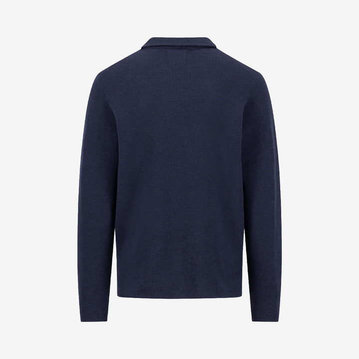 Polo btn cardigan, Merino*RWS
