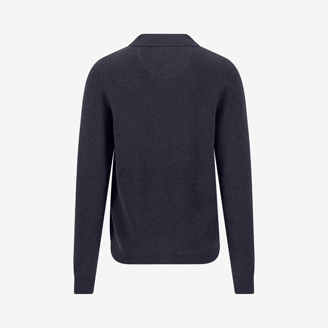 Buttoned Cardigan, Merino Cashmere