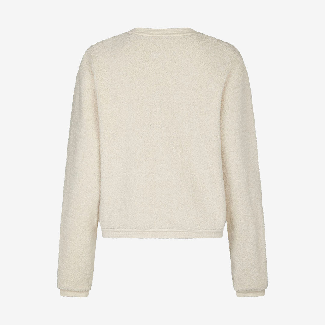 Limo Fluffy Knit Cardigan
