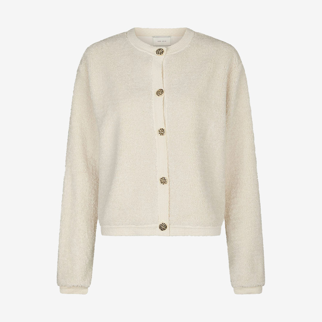 Limo Fluffy Knit Cardigan