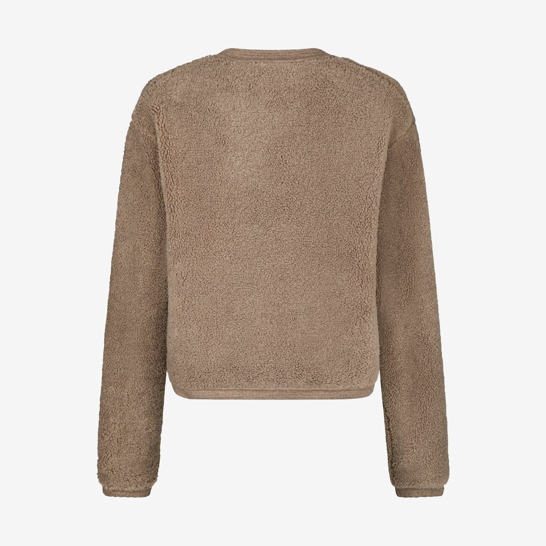 Limo Fluffy Knit Cardigan