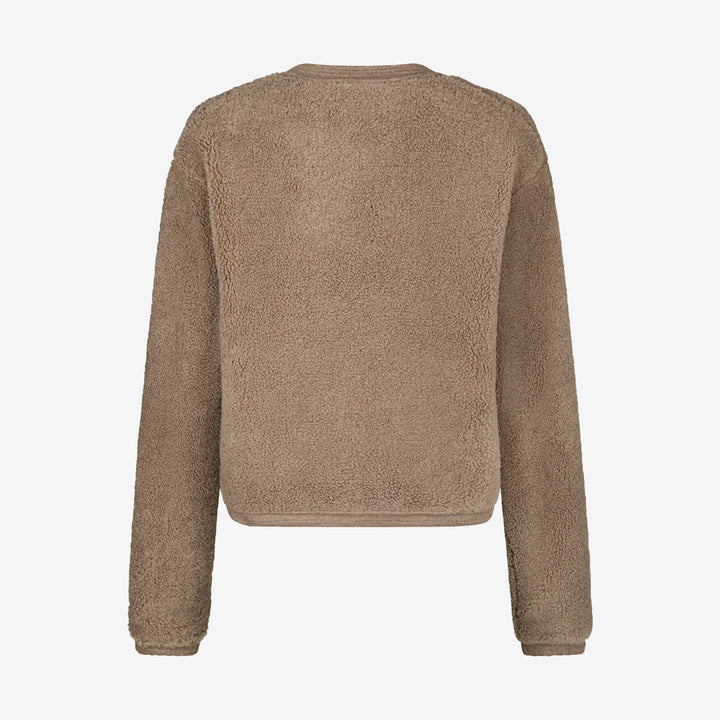 Limo Fluffy Knit Cardigan